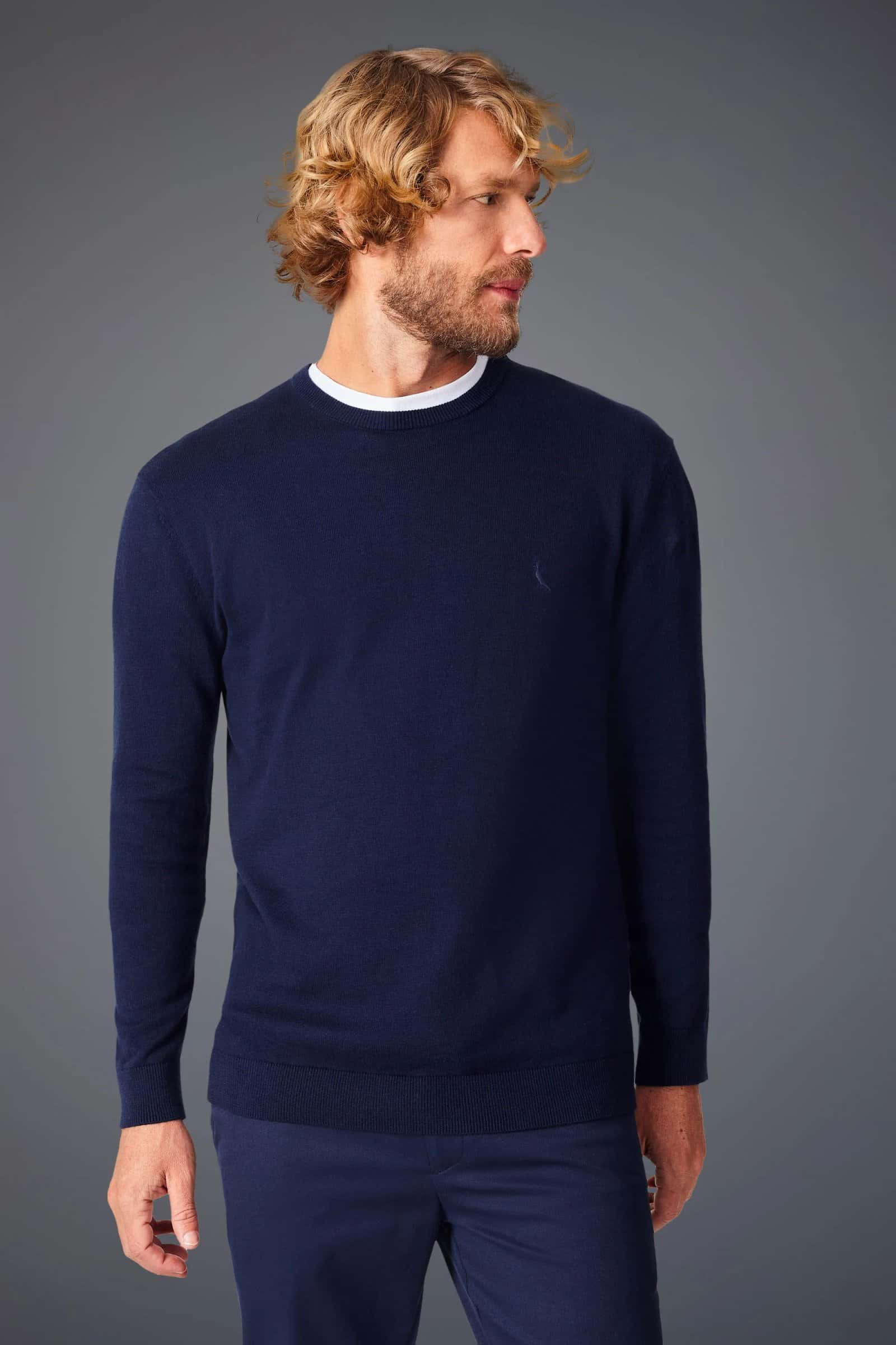 Reserva Tricot Básico Gola Careca
