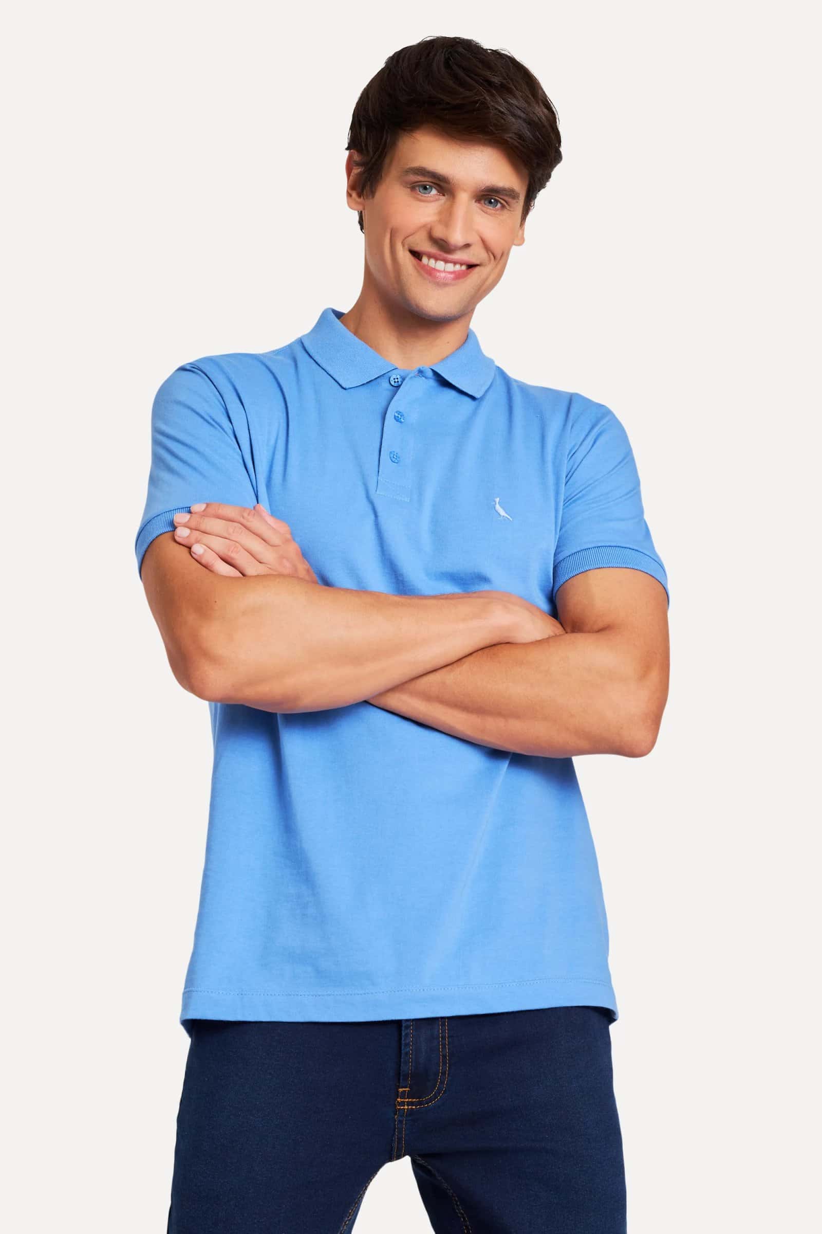 Reserva Polo Malha Pica-Pau Mono Enxuto