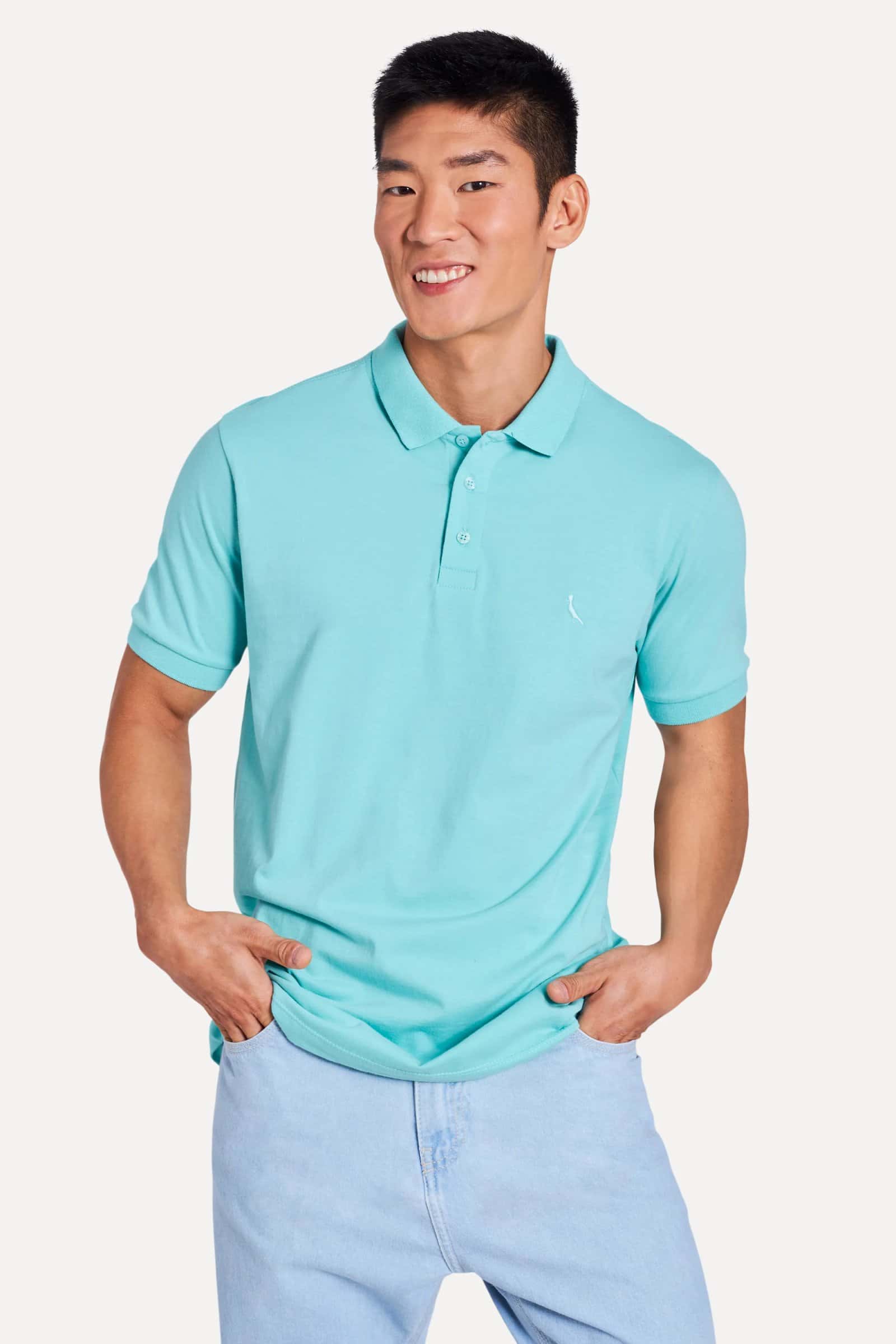 Reserva Polo Malha Pica-Pau Mono Enxuto