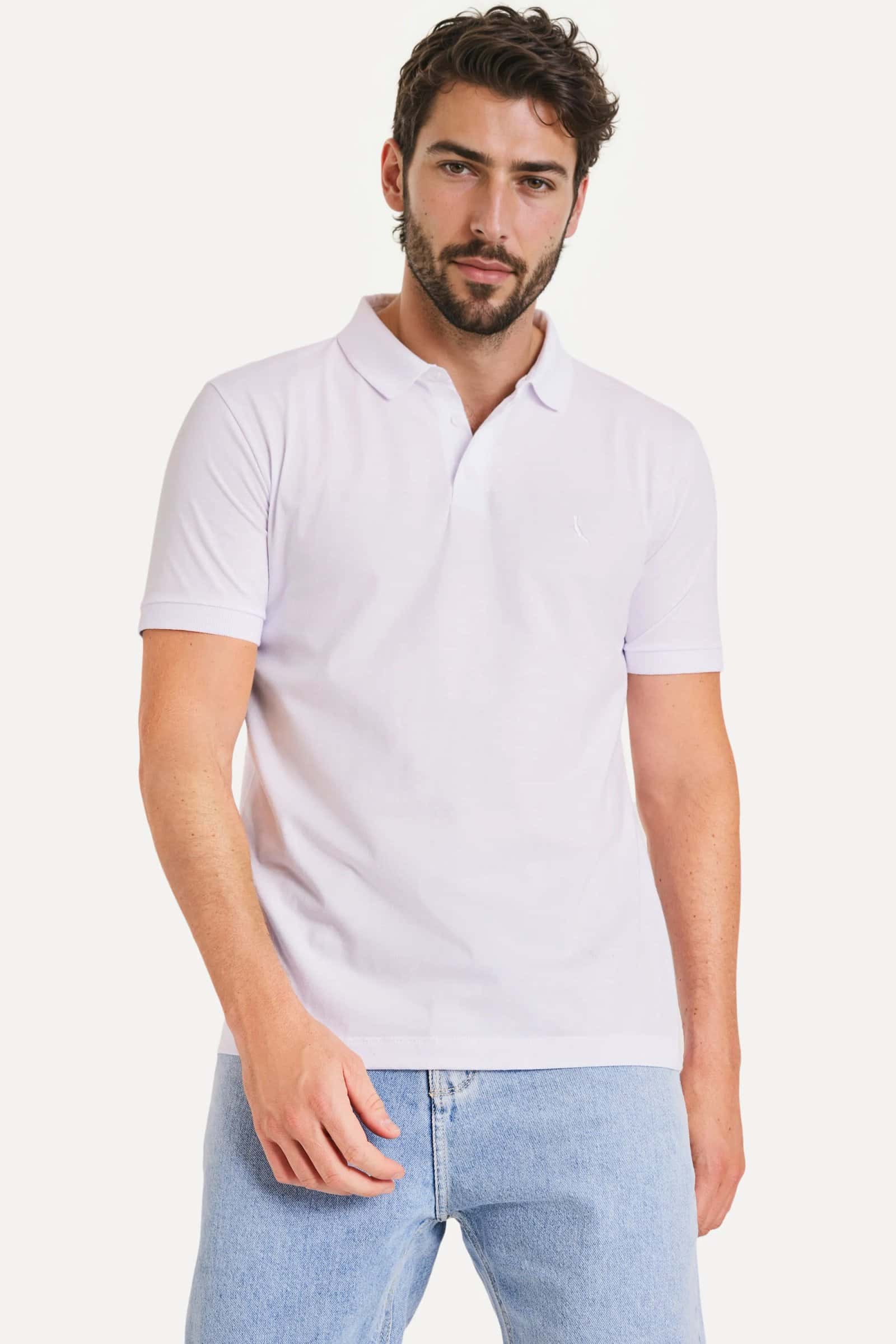 Reserva Polo Malha Pica-Pau Mono Enxuto