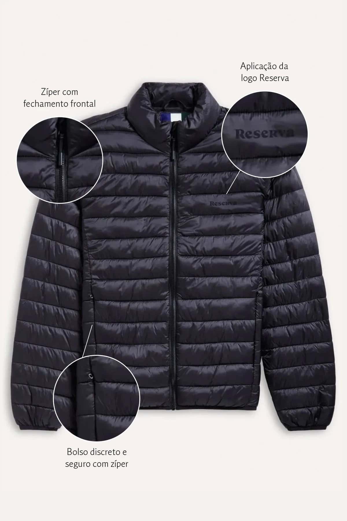Reserva Jaqueta Puffer Downtown