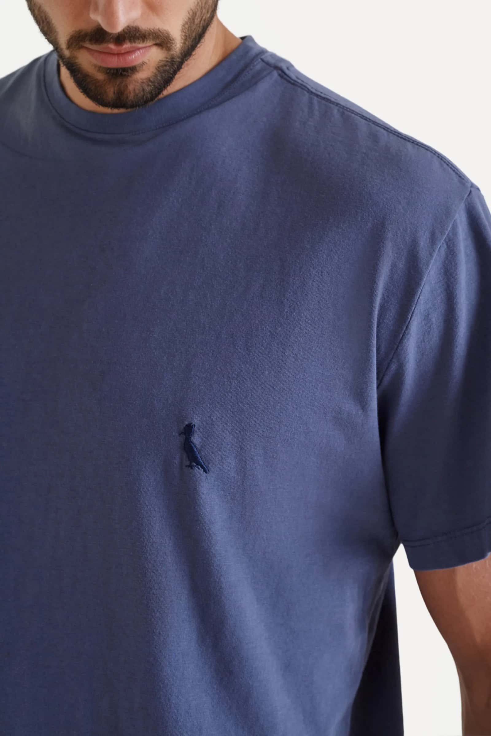 Reserva Camiseta Básica Gota Pica-Pau Bordado