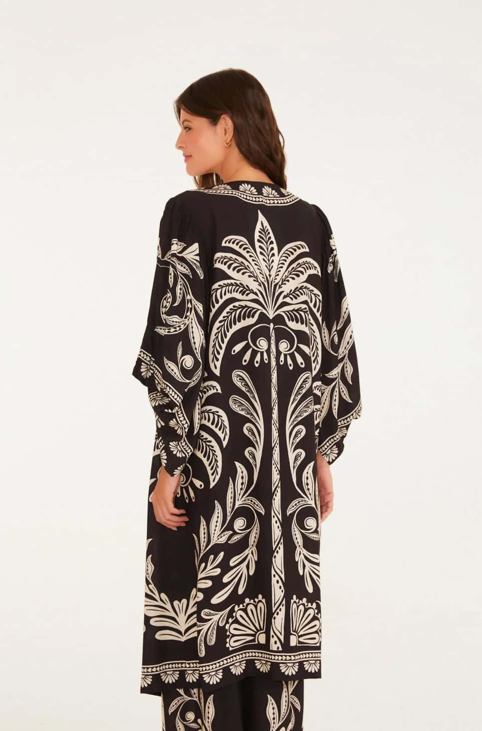 Farm Maxi Kimono Coqueiro Sereno