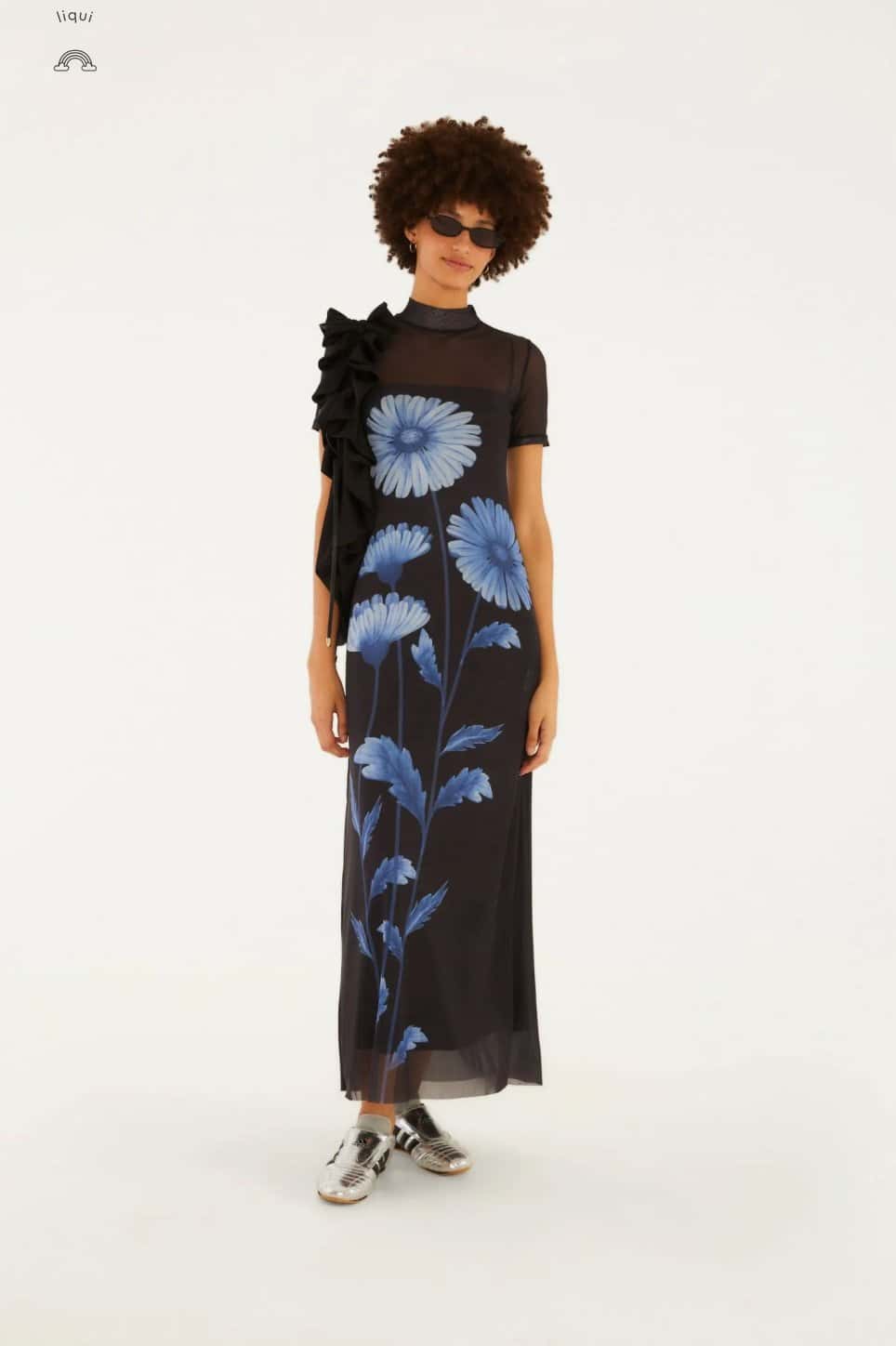 Farm Vestido Tule Ciana