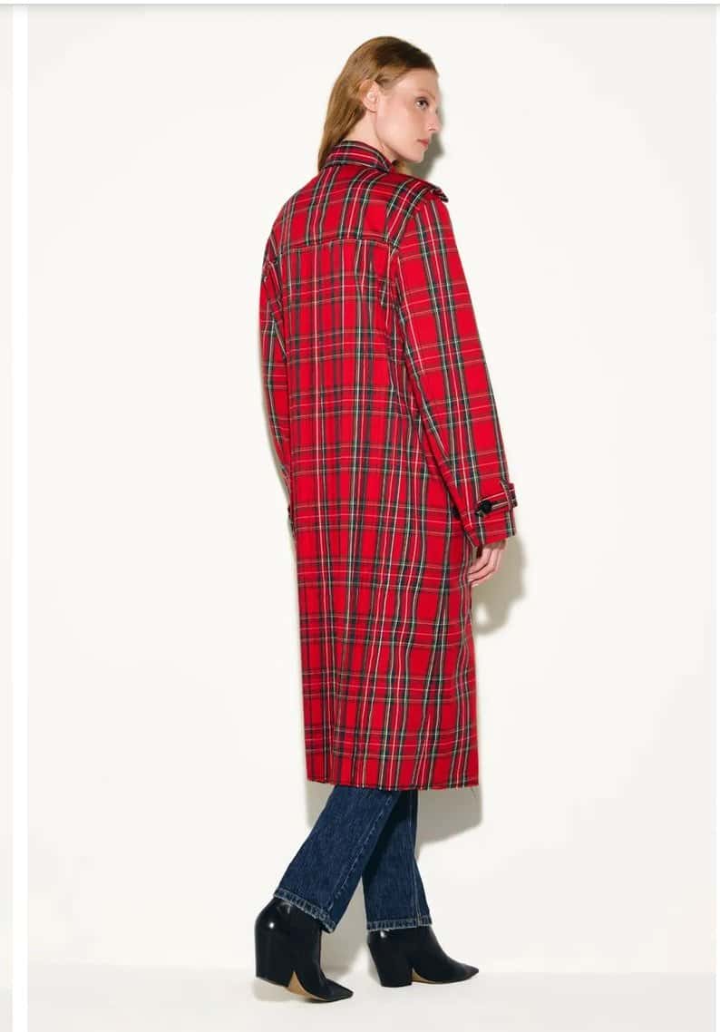 NV Trench Coat Longo Georgia