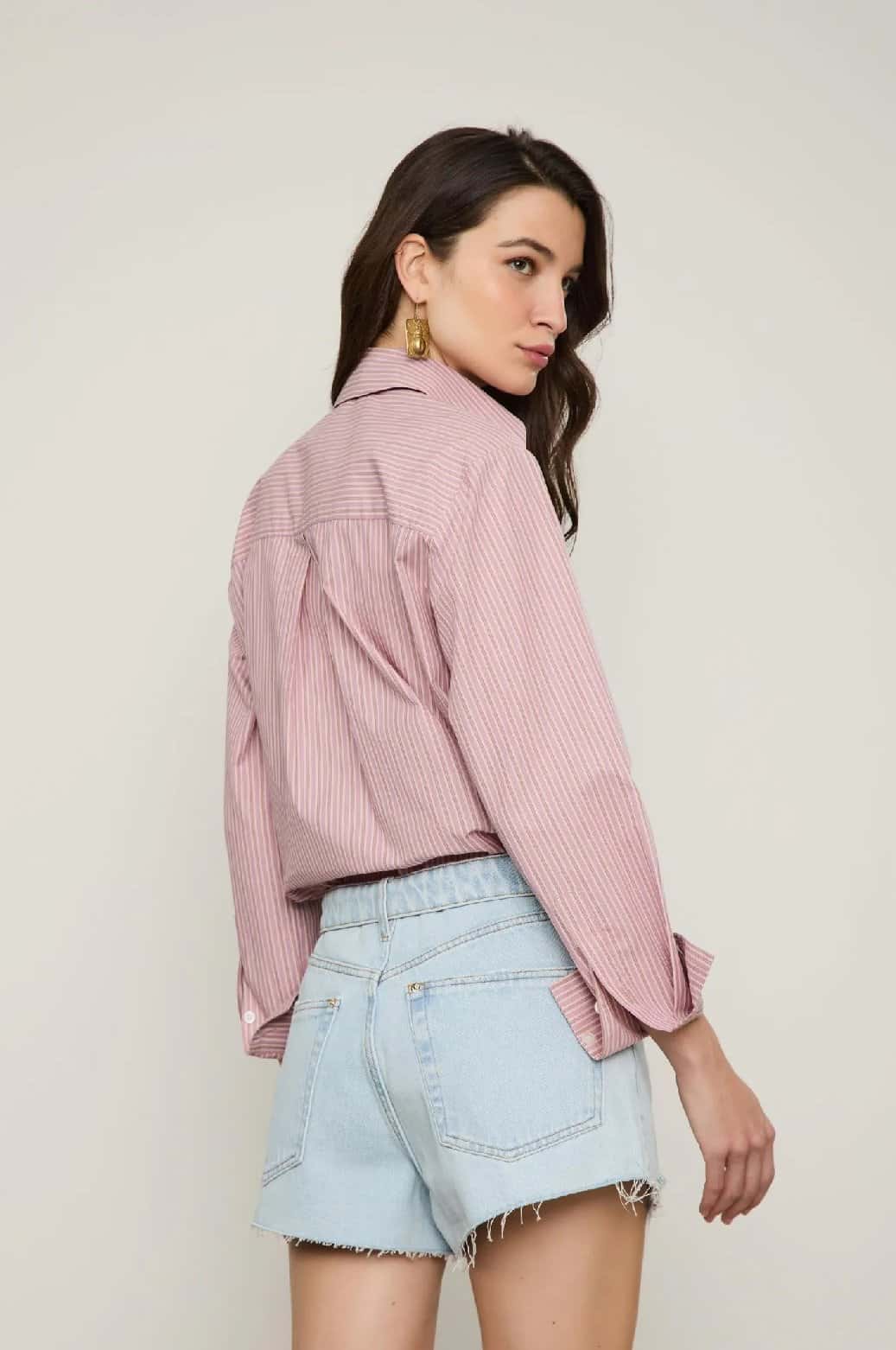 Animale Bermuda Jeans Cós Duplo